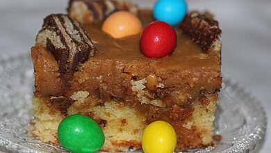 Peanut Butter Poke Cake