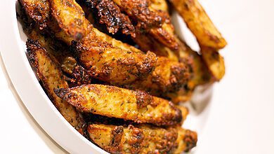 Seasoned Baked Potato Wedges