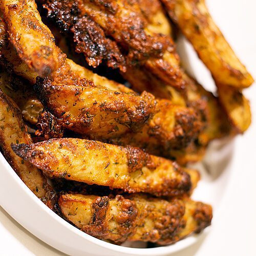 Seasoned Baked Potato Wedges