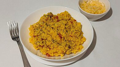 Queso Chicken and Rice