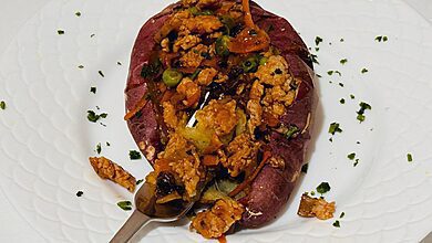 Stuffed Sweet Potato