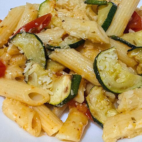 Tomato Zucchini Pasta