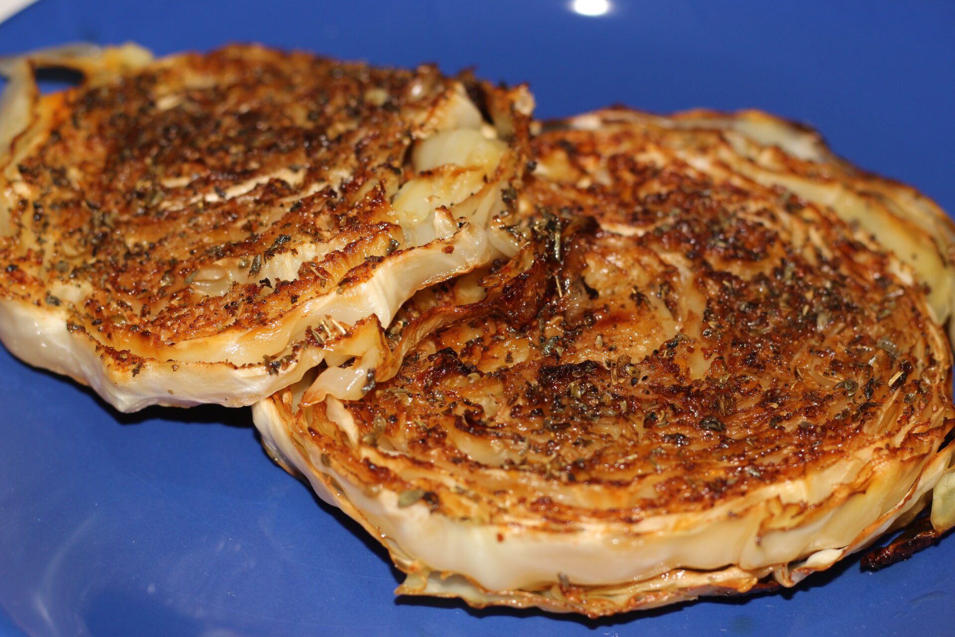 Roasted Cabbage Steaks