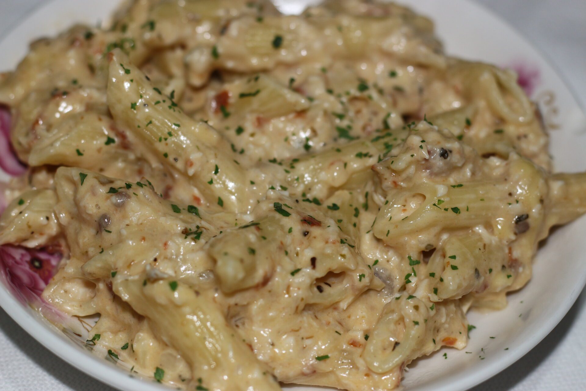 Buffalo chicken pasta