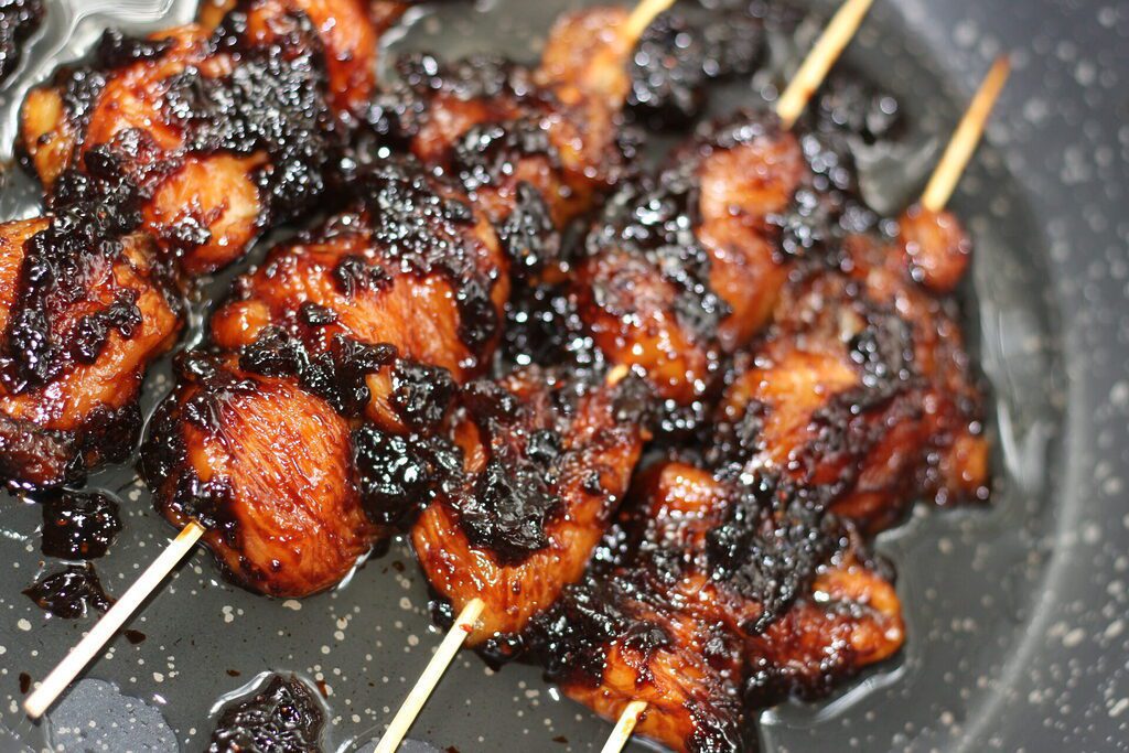 Teriyaki Chicken Skewers