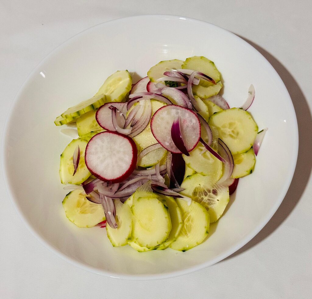 Easy Radish & Cucumber Salad Recipe