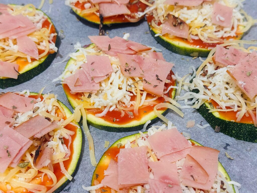 zucchini pizza