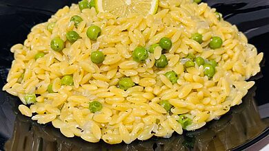 Peas Orzo