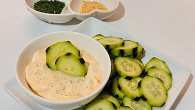 Easy Cucumber Dipping Sauce Recipe