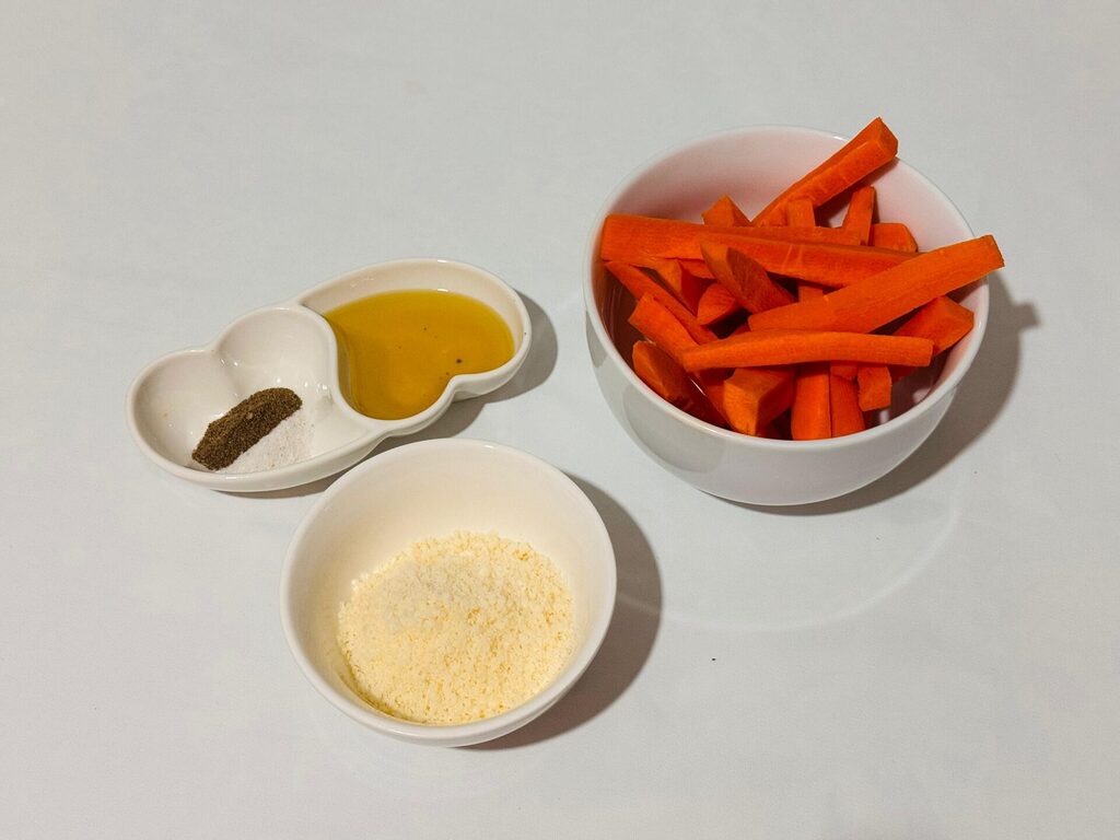 Parmesan Roasted Carrot Fries