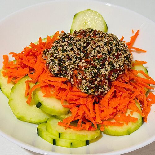 Easy Cucumber & Carrot Salad