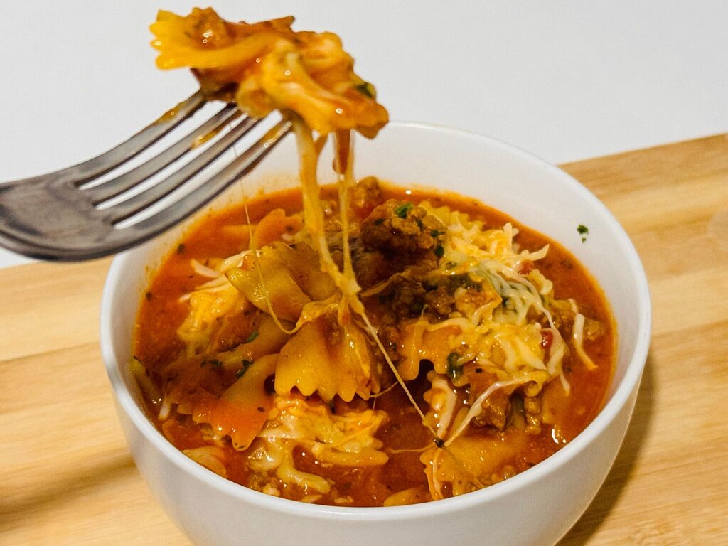 Lasagna Soup