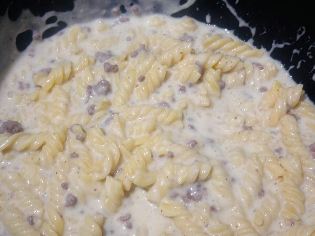 Ground Beef Stroganoff