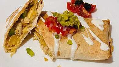 Chicken Chimichangas
